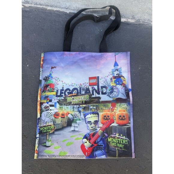 LEGO Legoland Tote 2024Monster Halloween Brick Or Treat Reusable Shopping Bag - Picture 2 of 8
